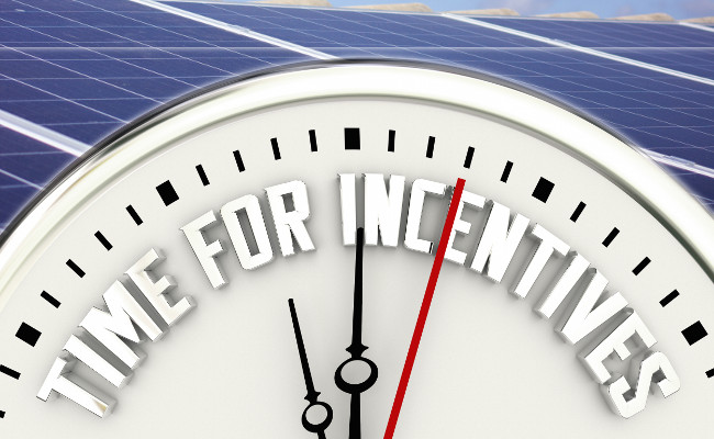 Solar power incentive: Solar tax credit
